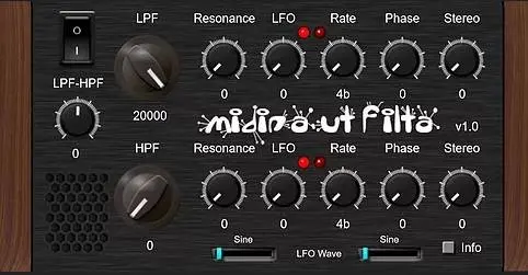 Midinaut releases free filter plugin – Filta 1