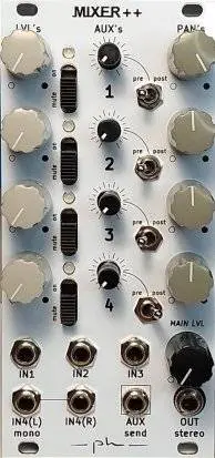 ph released Mixer++ (Eurorack)