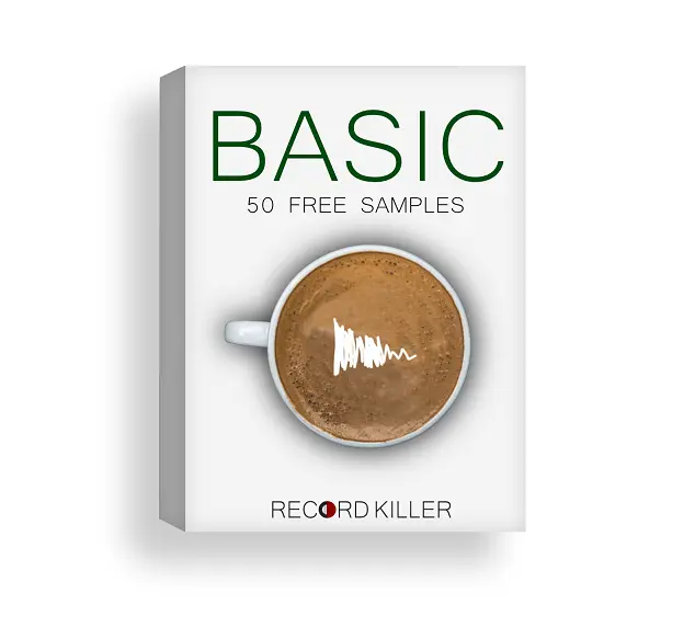 50 drum samples for free by Record Killer