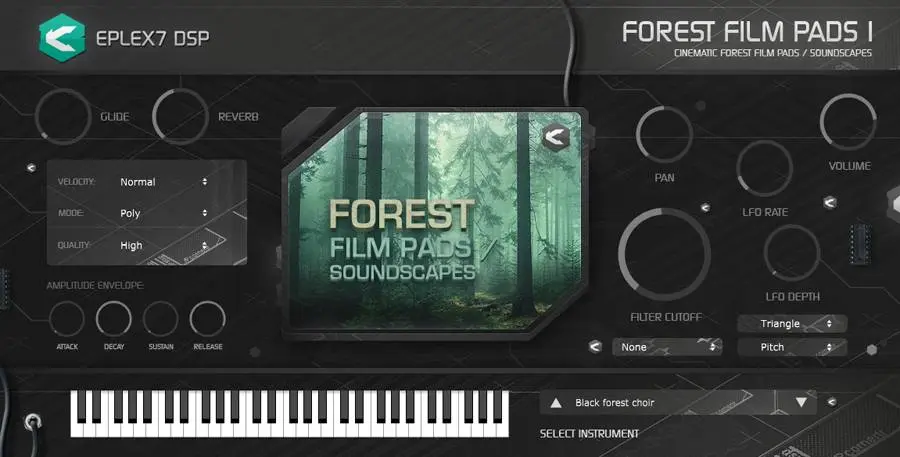 Eplex7 DSP released Forest Film pads 1