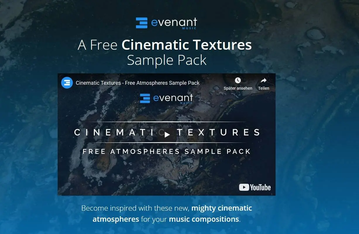 Free Cinematic Textures Sample Pack by Evenant