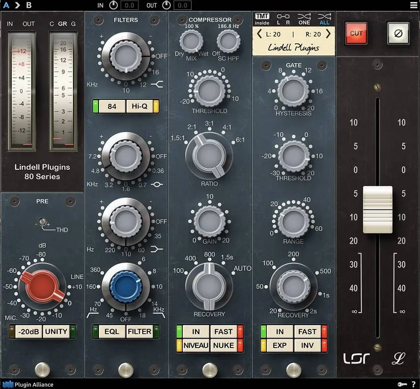 Plugin Alliance releases Lindell 80 Series together with Lindell Audio