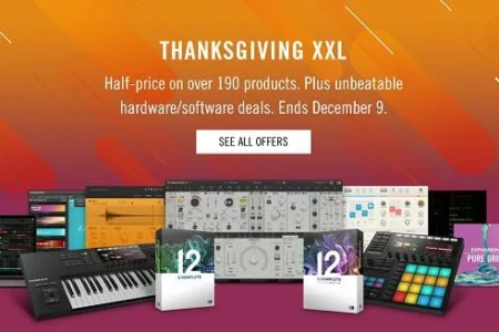 Featured image for “Thanksgiving special at Native Instruments”