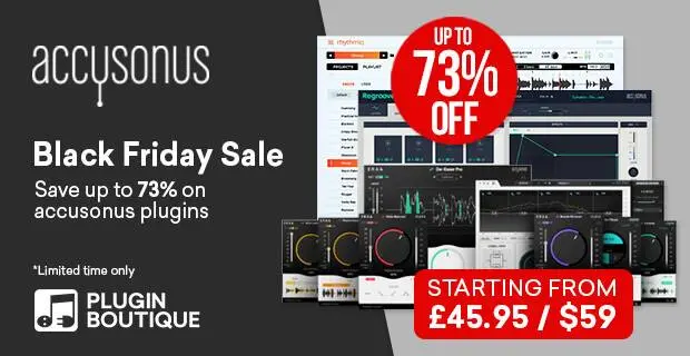 accusonus Black Friday Sale