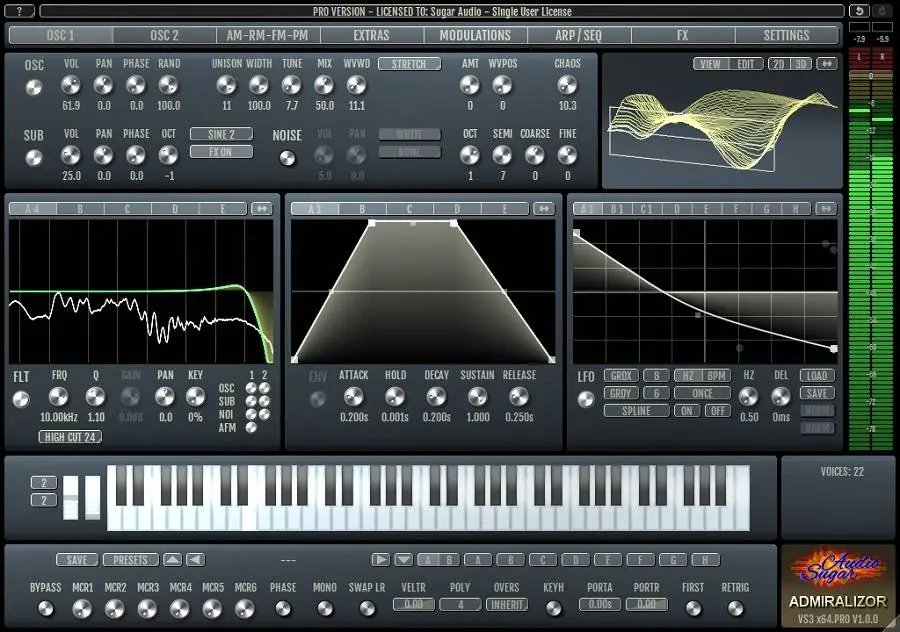 Sugar Audio released Admiralizor