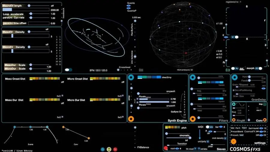 sonicLAB released Cosmosf FX7 version 7