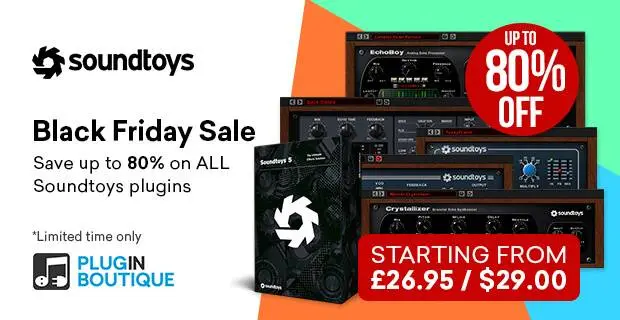 Soundtoys Black Friday Sale