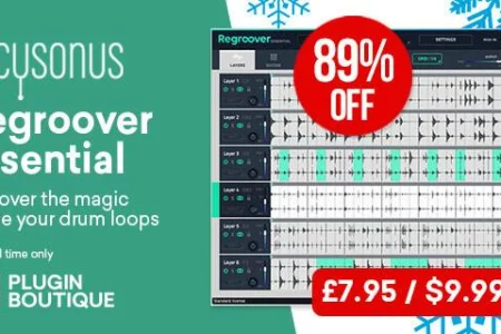 Featured image for “accusonus Regroover Essential Sale”