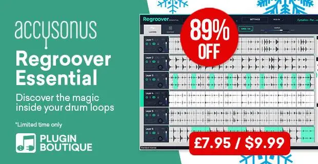 accusonus Regroover Essential Sale