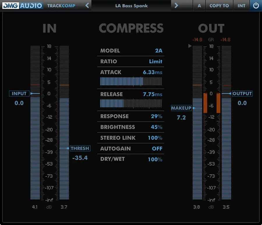 DMGAudio released TrackComp 2