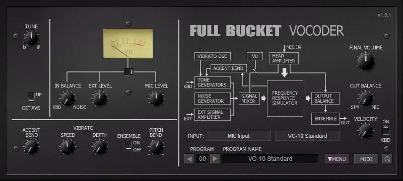Full Bucket Music releases free vocoder plugin