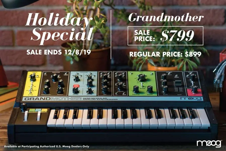 Deal: Up To $100 Off Your Favorite Moog Synths