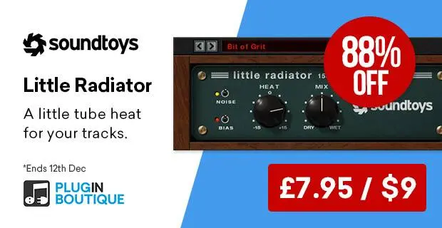 Soundtoys Little Radiator Flash Sale & Holiday Sale
