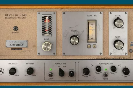 Featured image for “Christmas gift by Arturia – REV Plate-140”