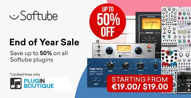 Softube End Of Year Sale