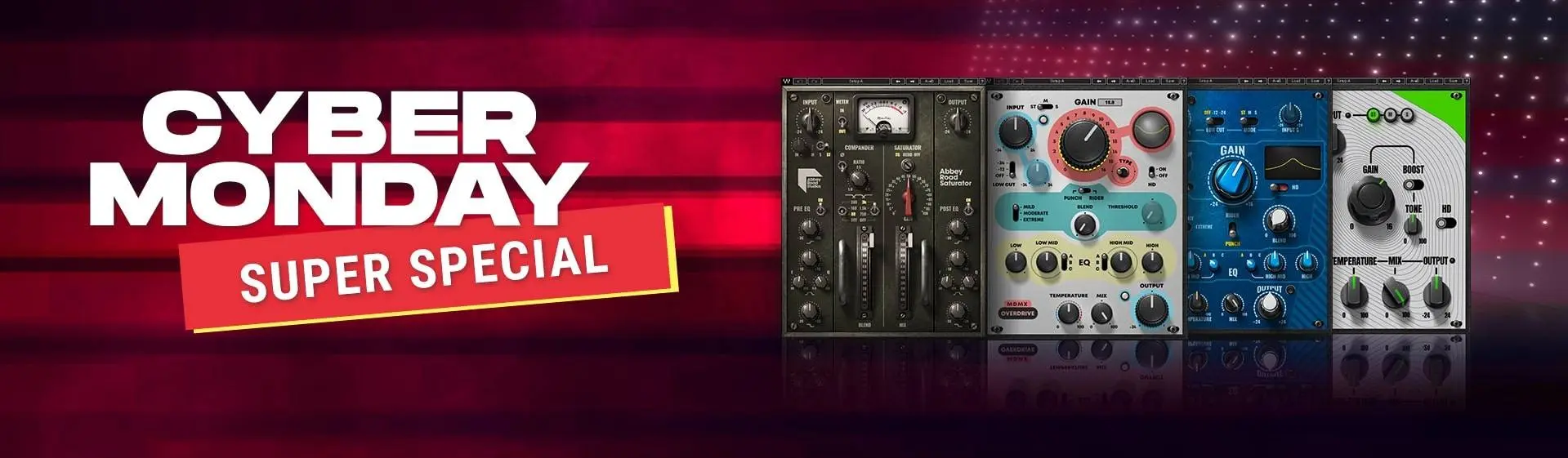 Waves released ABBEY ROAD SATURATOR and MDMX DISTORTION