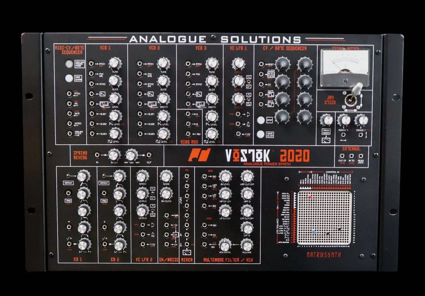 Analogue Solutions releases analog synthesizer Vostok2020