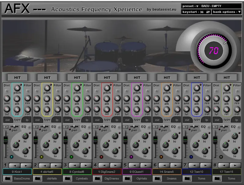 Beat Assist releases free drum machine AFX