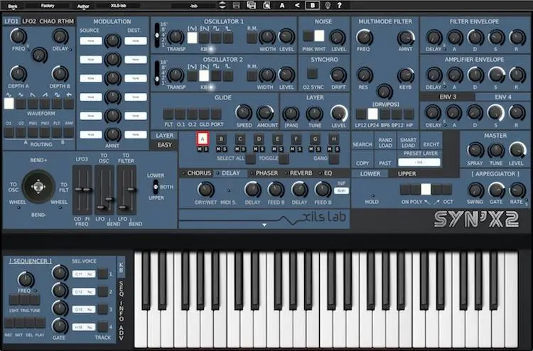 XilsLab releases upgrade for subtractive synthesizer Syn’X 2