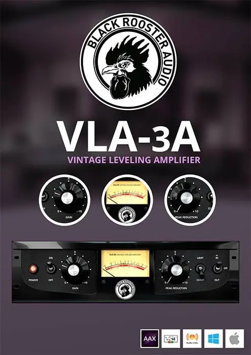 Deal: VLA 3A Vintage Leveling Amplifier by Black Rooster Audio 70% off