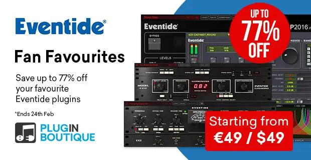 Eventide Fan Favourite Plugins Sale