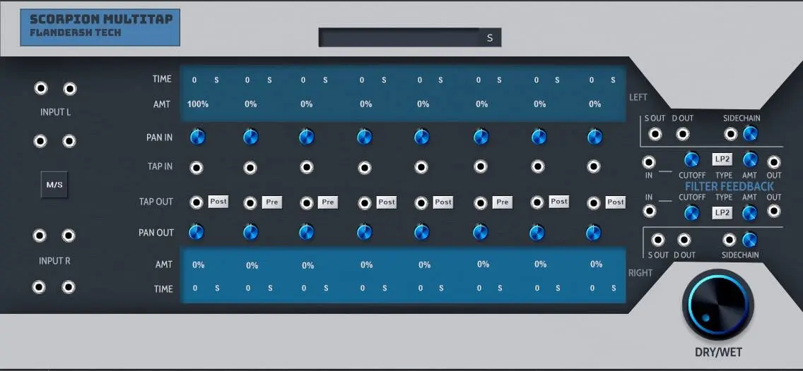 Flandersh Tech releases multitap delay Scorpion Multitap for free