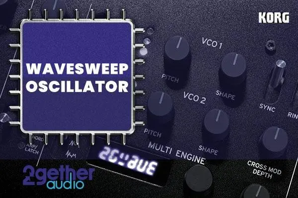 2getheraudio released 3 Oscillators for KORG’s Multi Engine Products