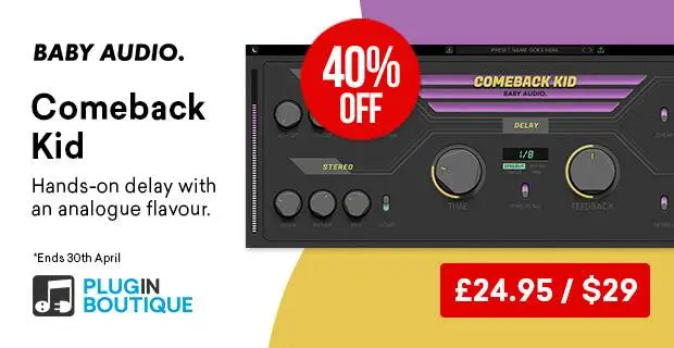Baby Audio Comeback Kid Introductory Sale