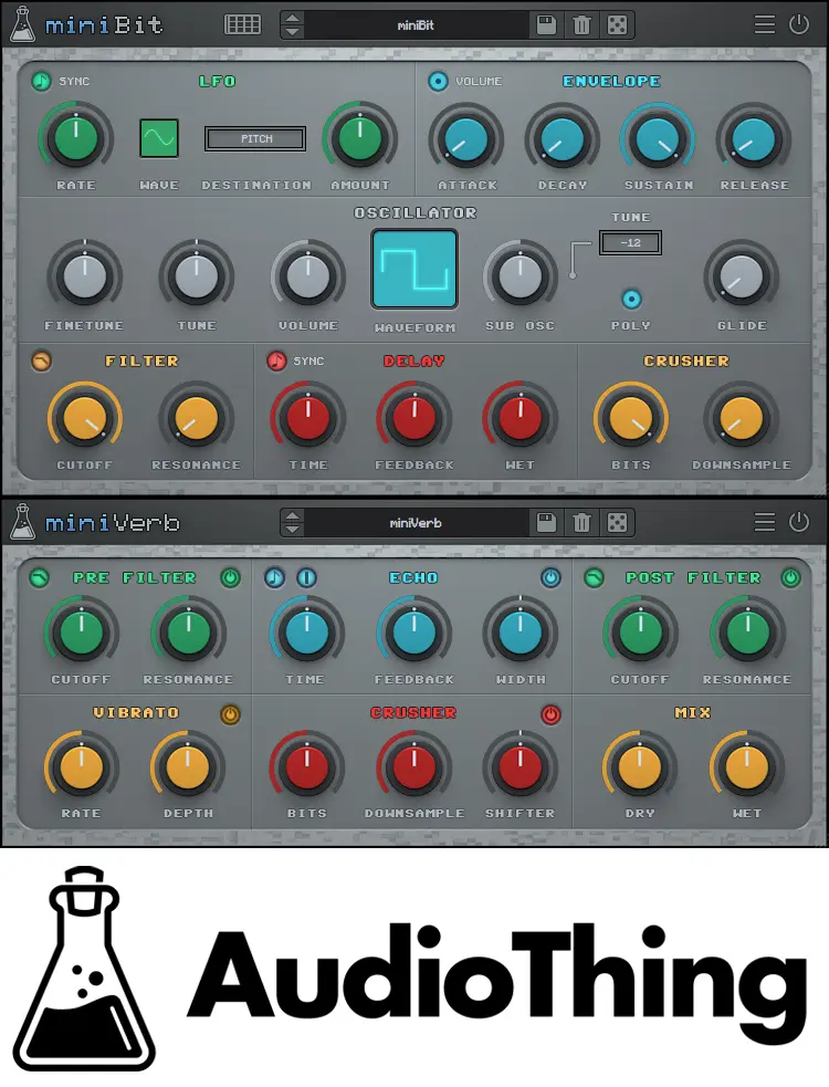 Deal: The 8bit Bundle by AudioThing 58% off