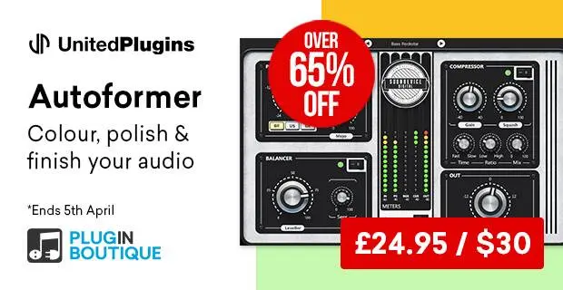 United Plugins Autoformer Introductory Sale