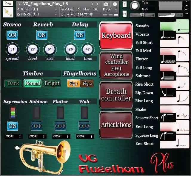 VGTrumpet released VG Flugelhorn Plus