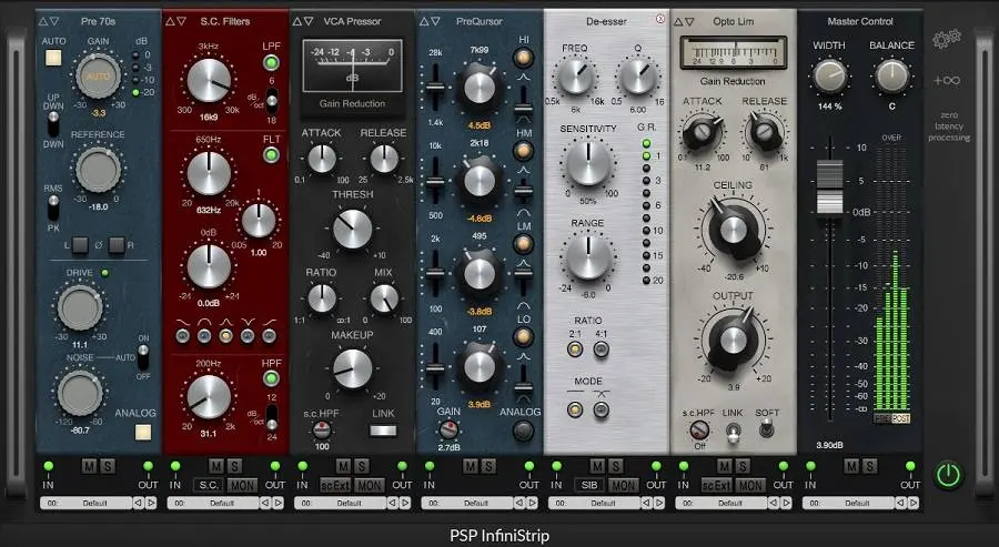 PSP Audioware released PSP InfiniStrip