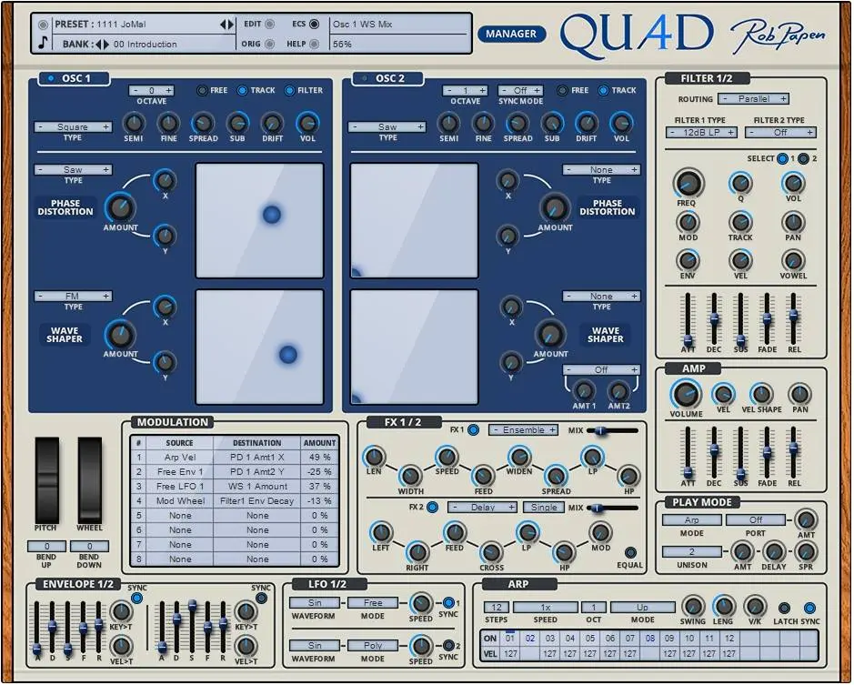 Finally – Rob Papen releases Quad as a VST plugin