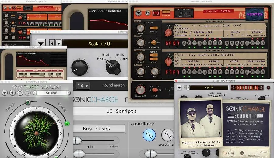 Sonic Charge released updates to all plugins