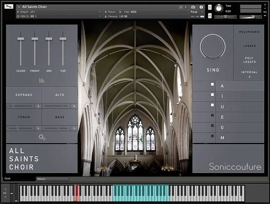 Soniccouture released All Saints Choir