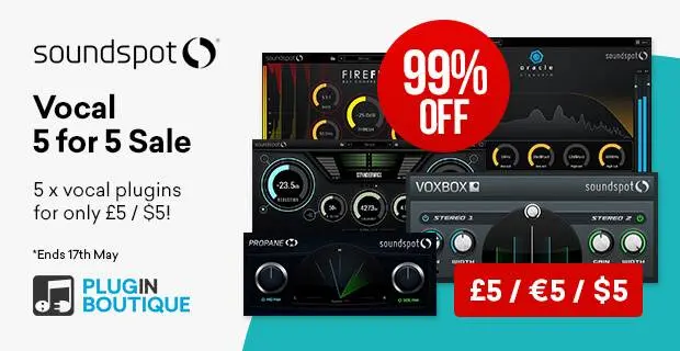 SoundSpot Vocal 5 for 5 Bundle Sale
