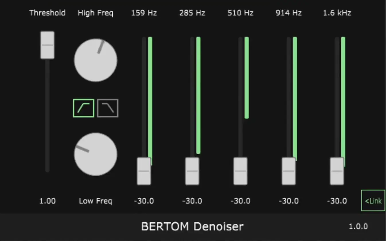 Bertom Denoiser – Free denoiser plugin