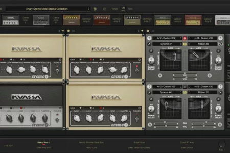 Featured image for “Kuassa releases free guitar effects suite AMPLIFIKATION 360”