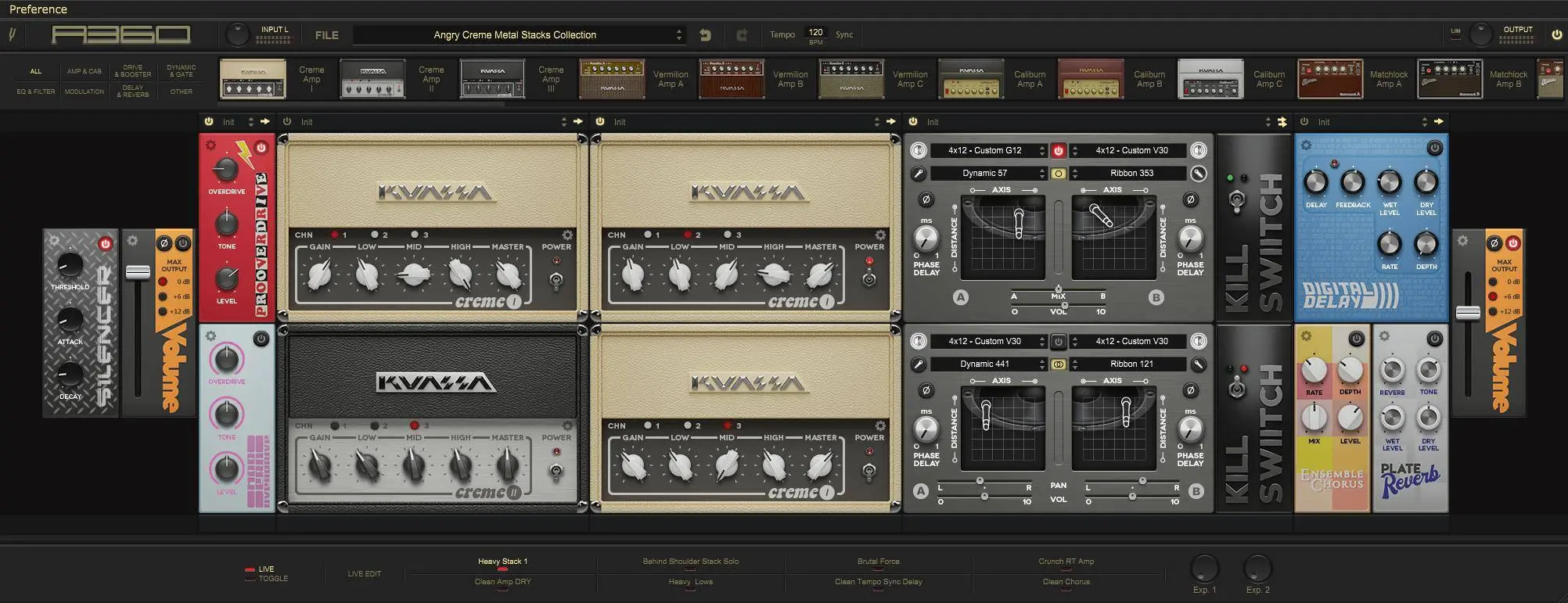 Kuassa releases free guitar effects suite AMPLIFIKATION 360