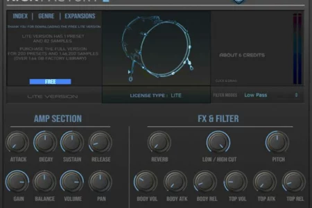 Featured image for “Kick factory 2 Free Lite – Free drum rompler by RDGAudio”