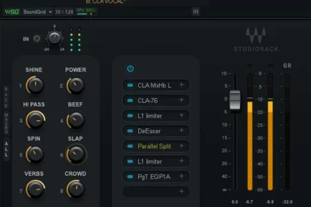 Featured image for “Studiorack – Free virtual rack plugin by Waves”