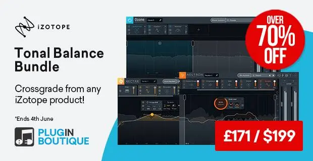 iZotope Tonal Balance Bundle Crossgrade Sale