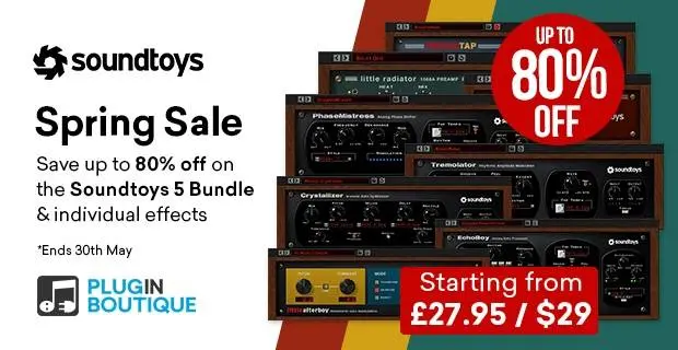 Soundtoys Spring Sale