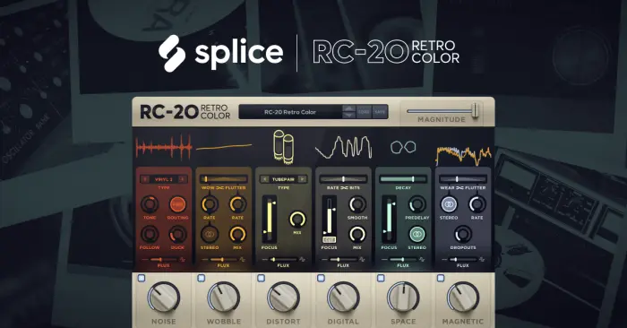 Splice Sounds released XLN Audio RC 20 Retro Color via Splice Rent To Own