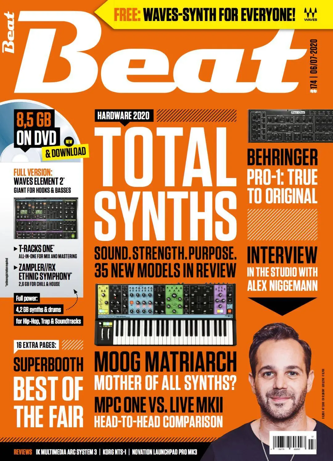 Get Waves Element 2 for free – The first English edition of Beat Magazine is here