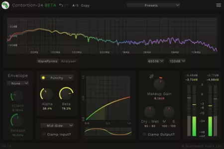 Featured image for “Gramotech releases free beta version of distortion plugin Contortion-24”