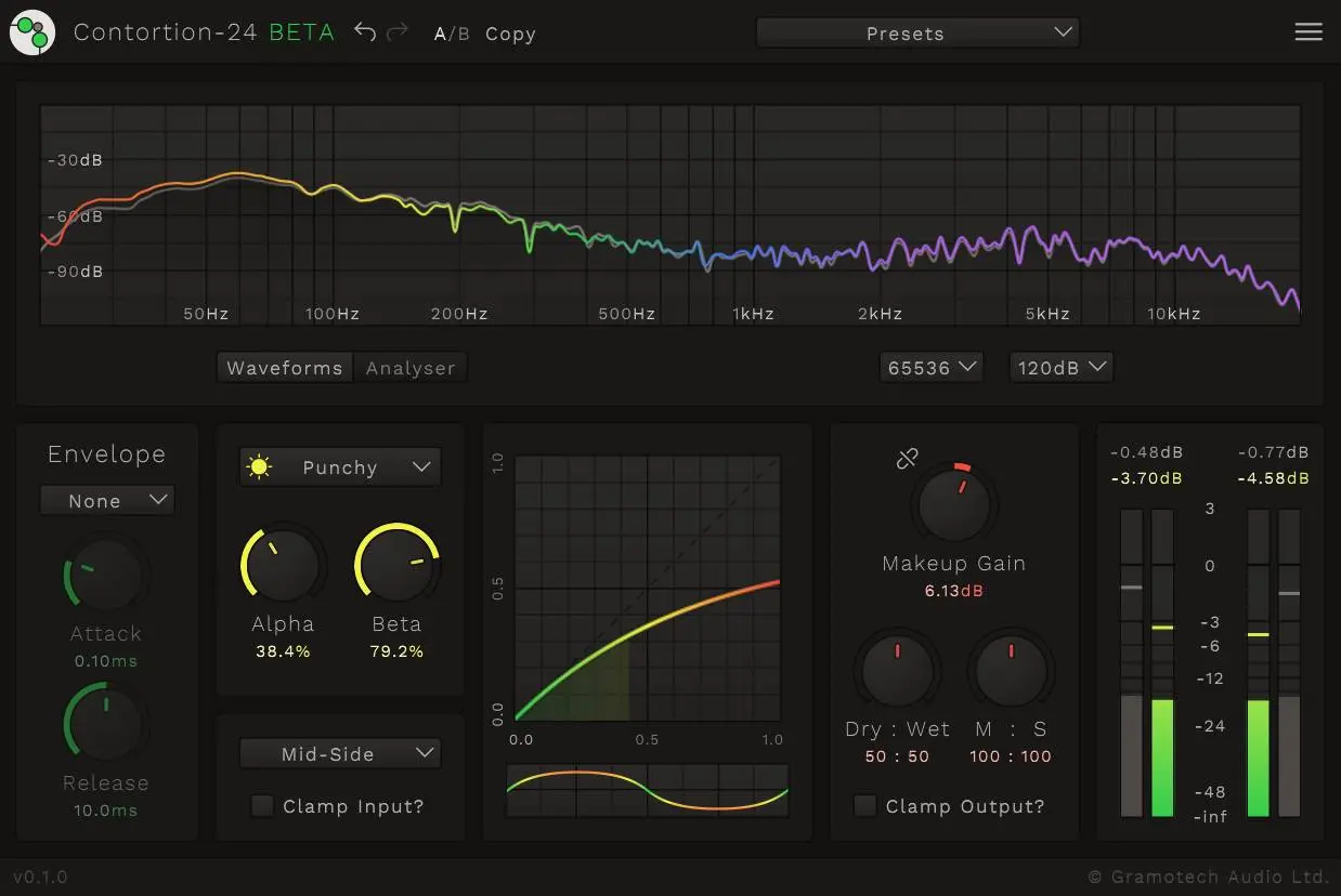 Gramotech releases free beta version of distortion plugin Contortion 24