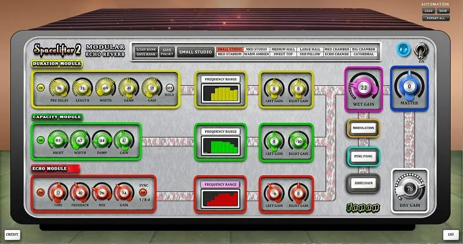 Fanan team releases free reverb Spacelifter 2