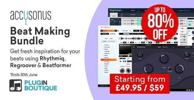 accusonus Beat Making Bundle Sale