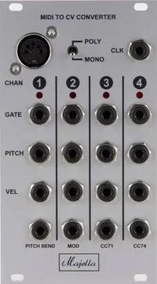 Majella Audio released MCVC – MIDI to CV converter
